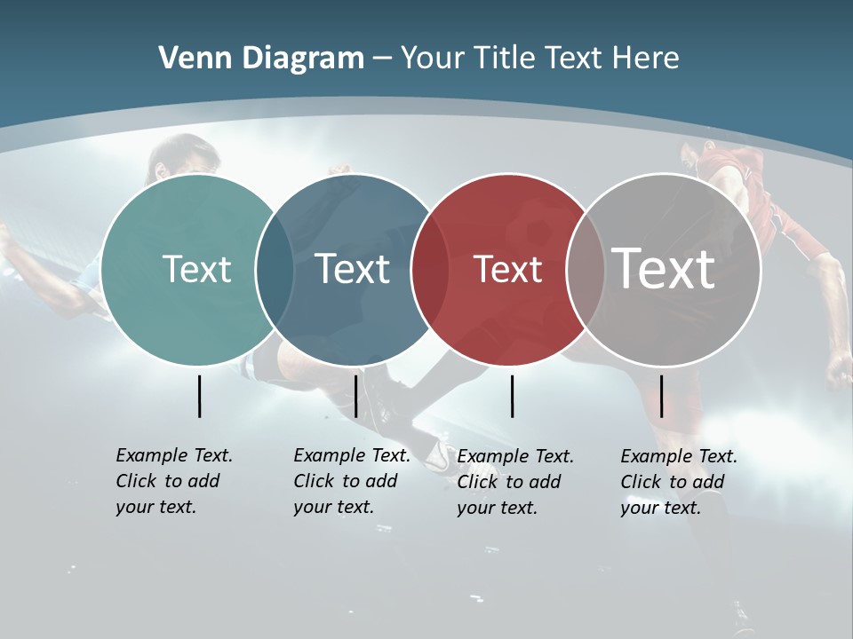 Competition Shoe People PowerPoint Template