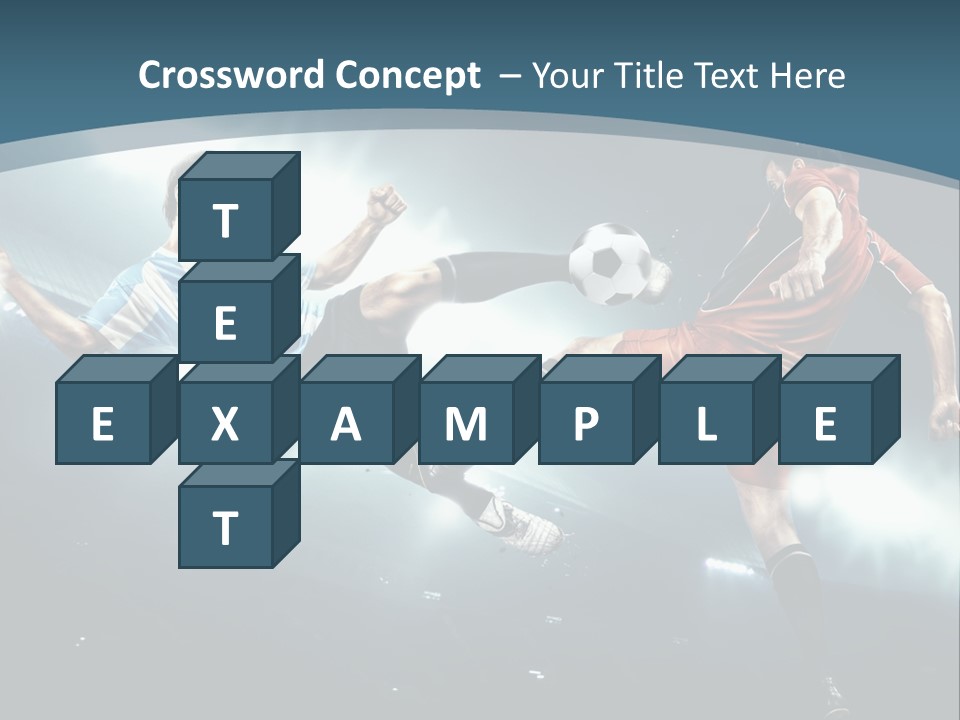 Competition Shoe People PowerPoint Template