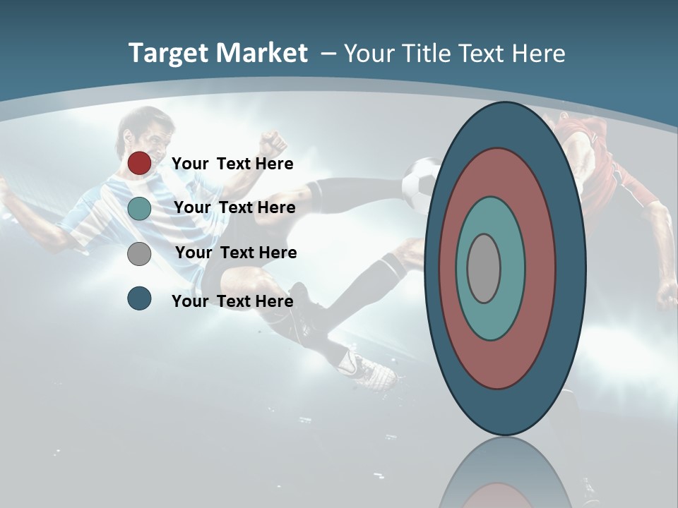 Competition Shoe People PowerPoint Template