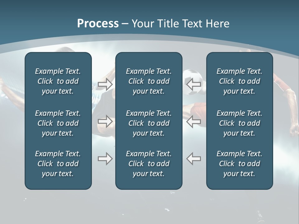 Competition Shoe People PowerPoint Template