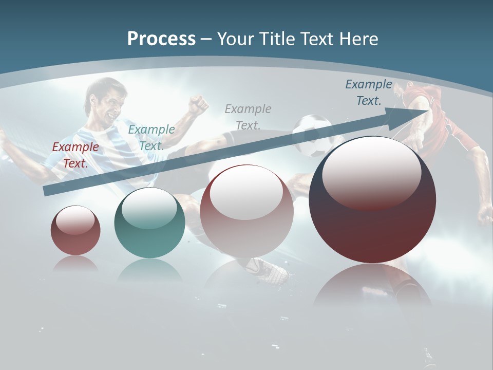 Competition Shoe People PowerPoint Template