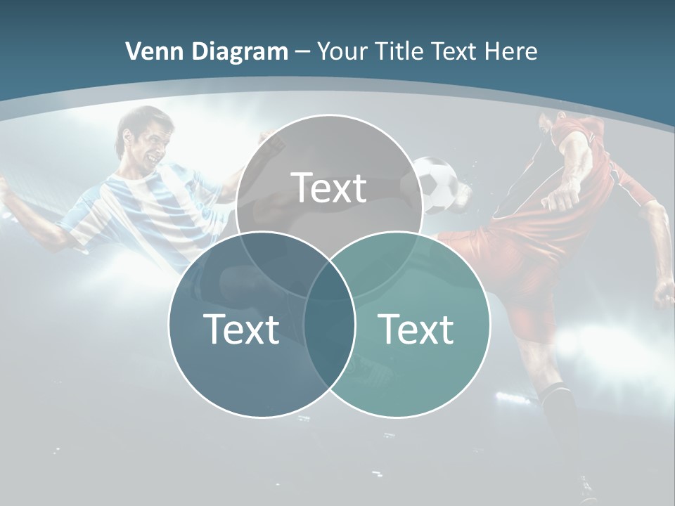 Competition Shoe People PowerPoint Template