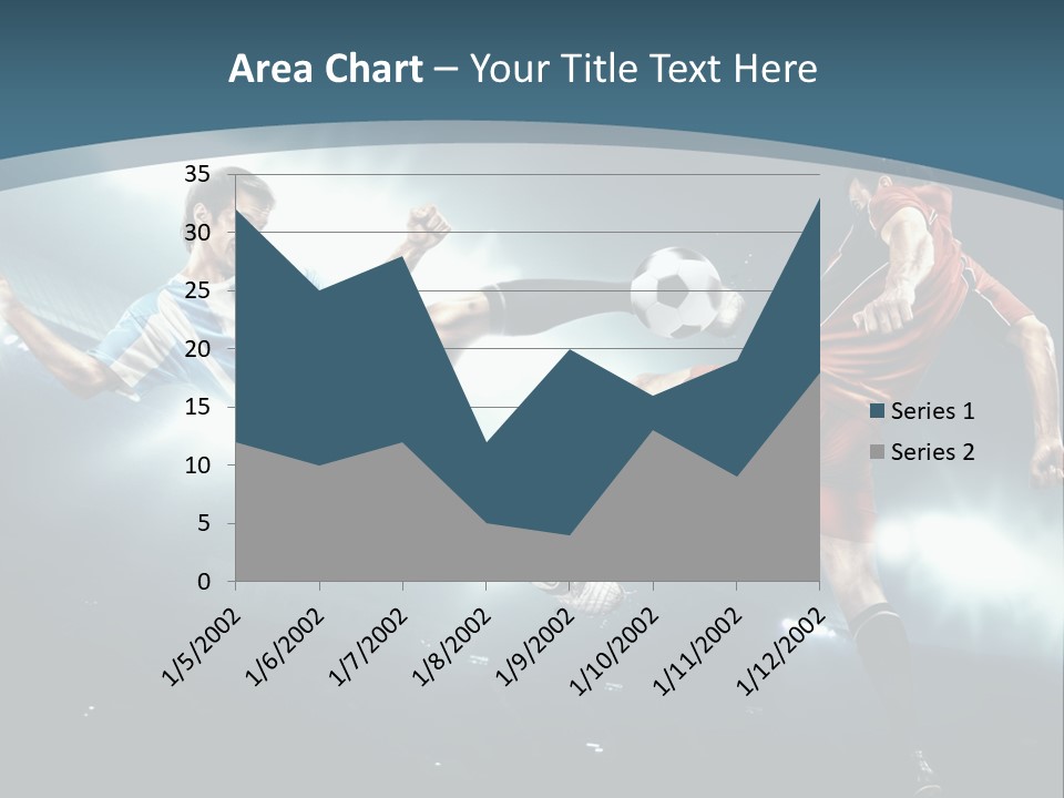 Competition Shoe People PowerPoint Template