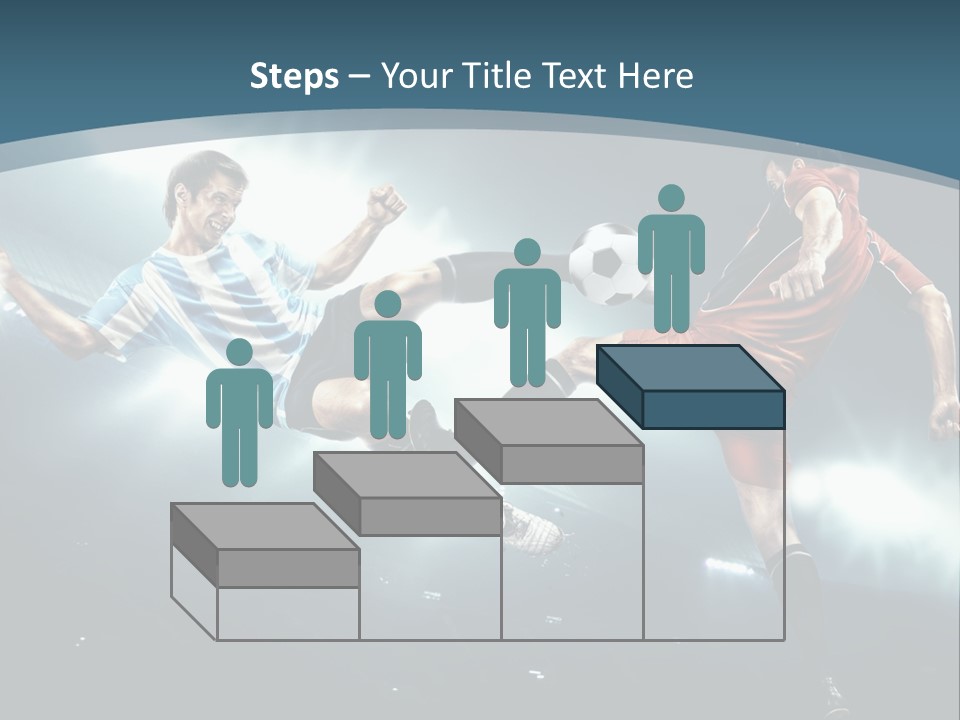 Competition Shoe People PowerPoint Template