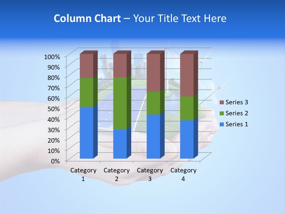 Water Summer Illustration PowerPoint Template