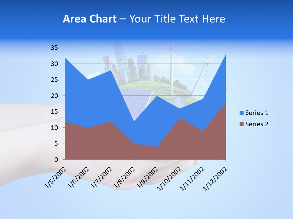 Water Summer Illustration PowerPoint Template