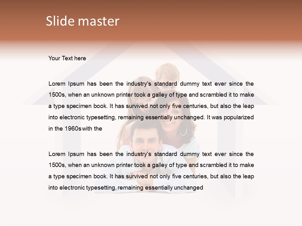 Happiness Design Holiday PowerPoint Template