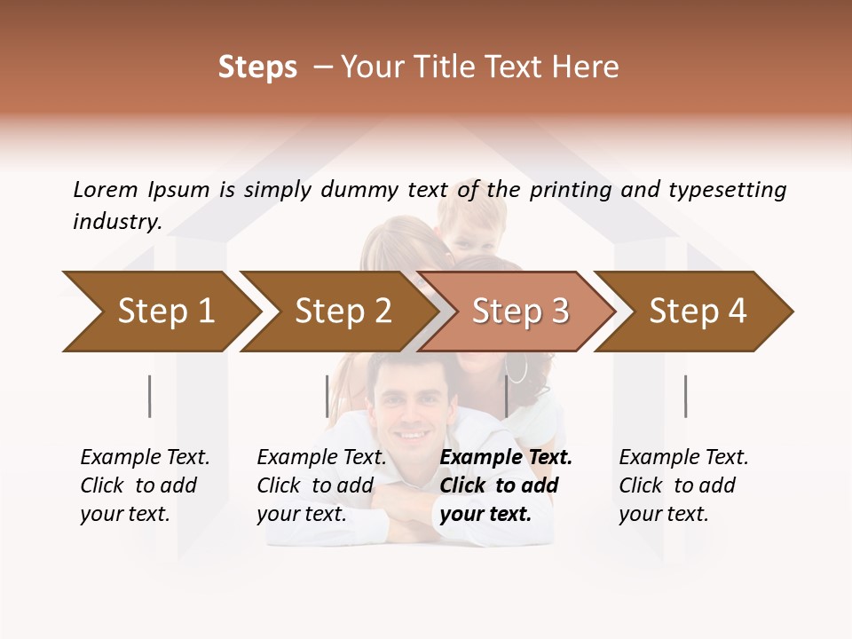 Happiness Design Holiday PowerPoint Template