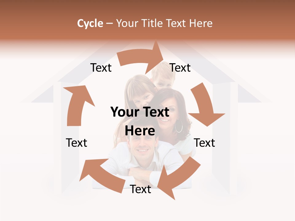 Happiness Design Holiday PowerPoint Template