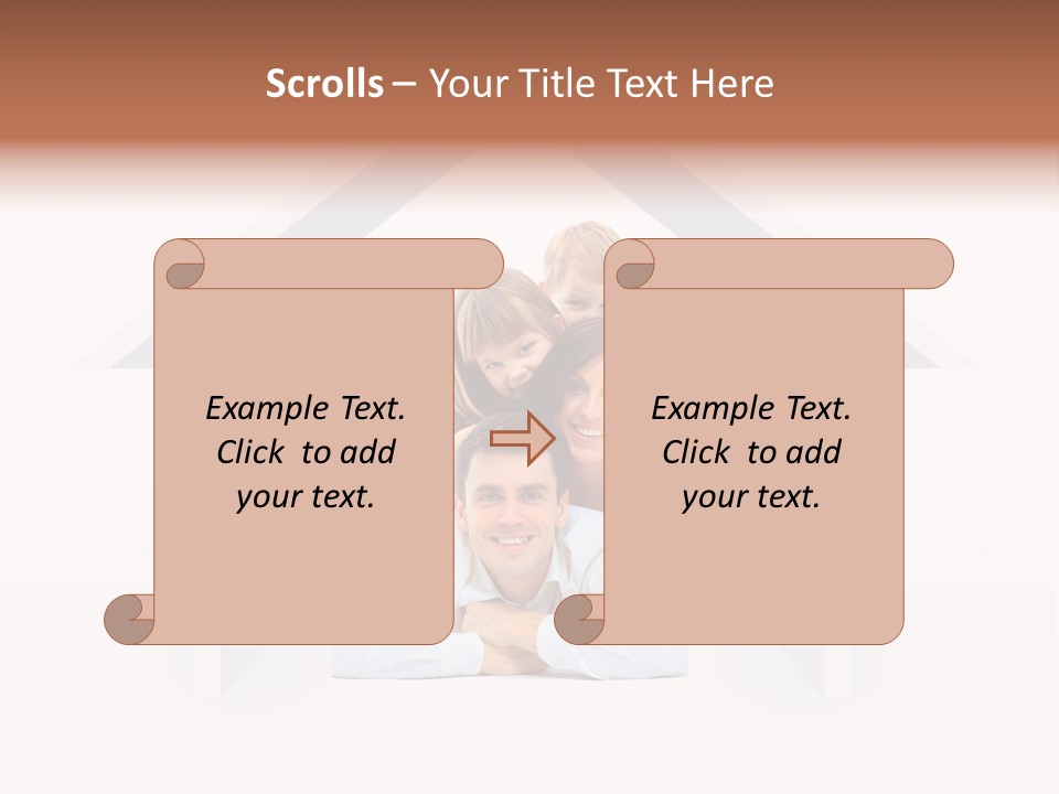 Happiness Design Holiday PowerPoint Template