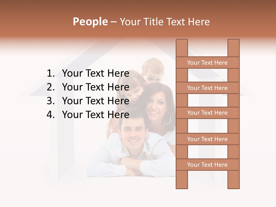 Happiness Design Holiday PowerPoint Template