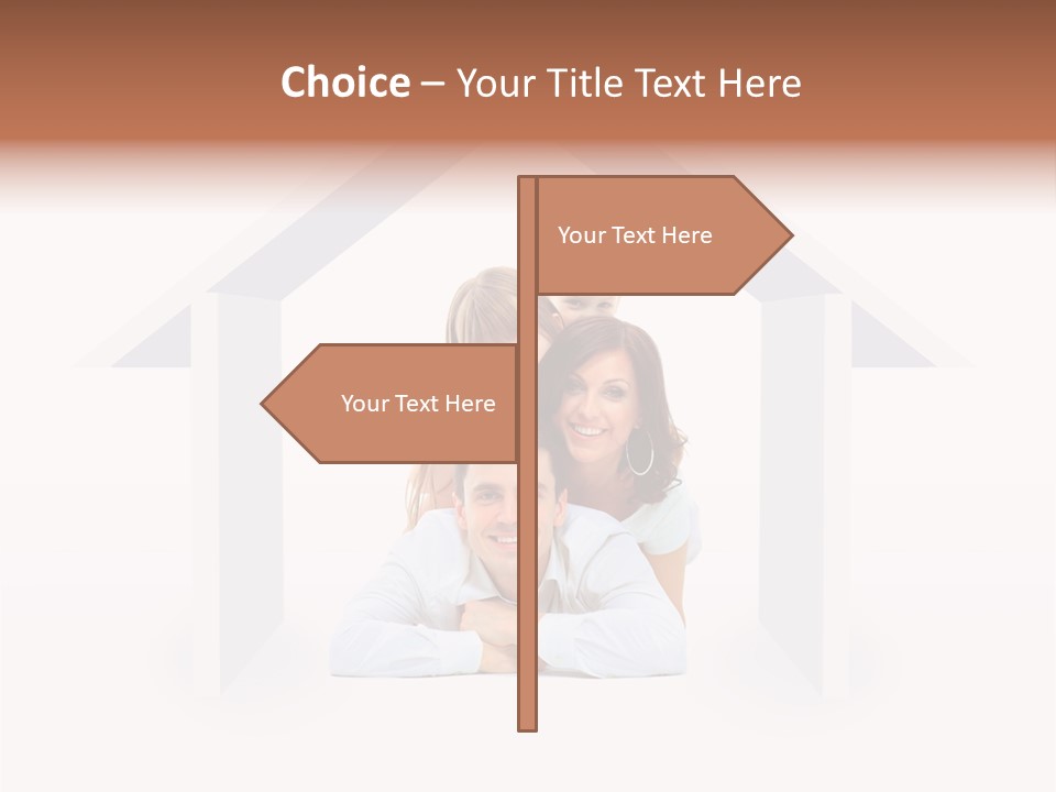 Happiness Design Holiday PowerPoint Template