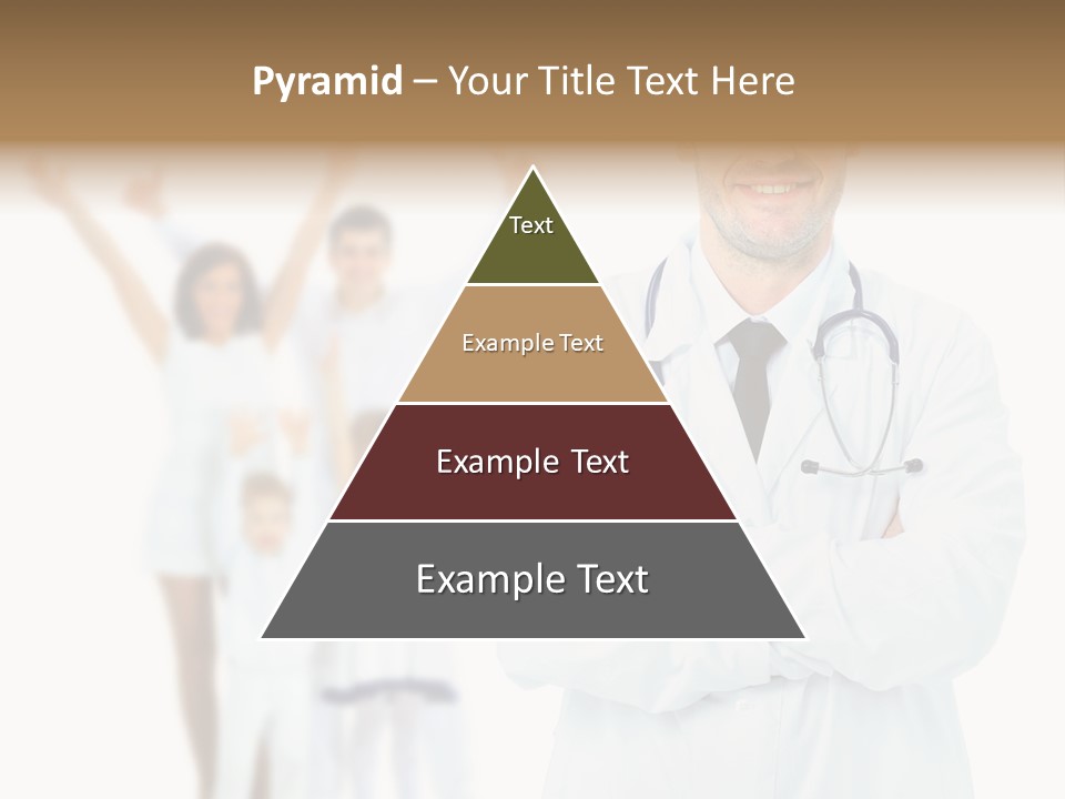 Arc Center Boy PowerPoint Template