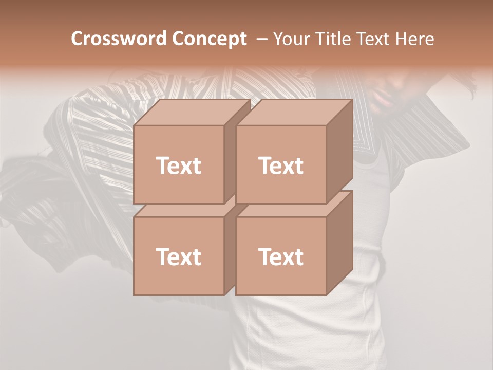 Macho Cute People PowerPoint Template