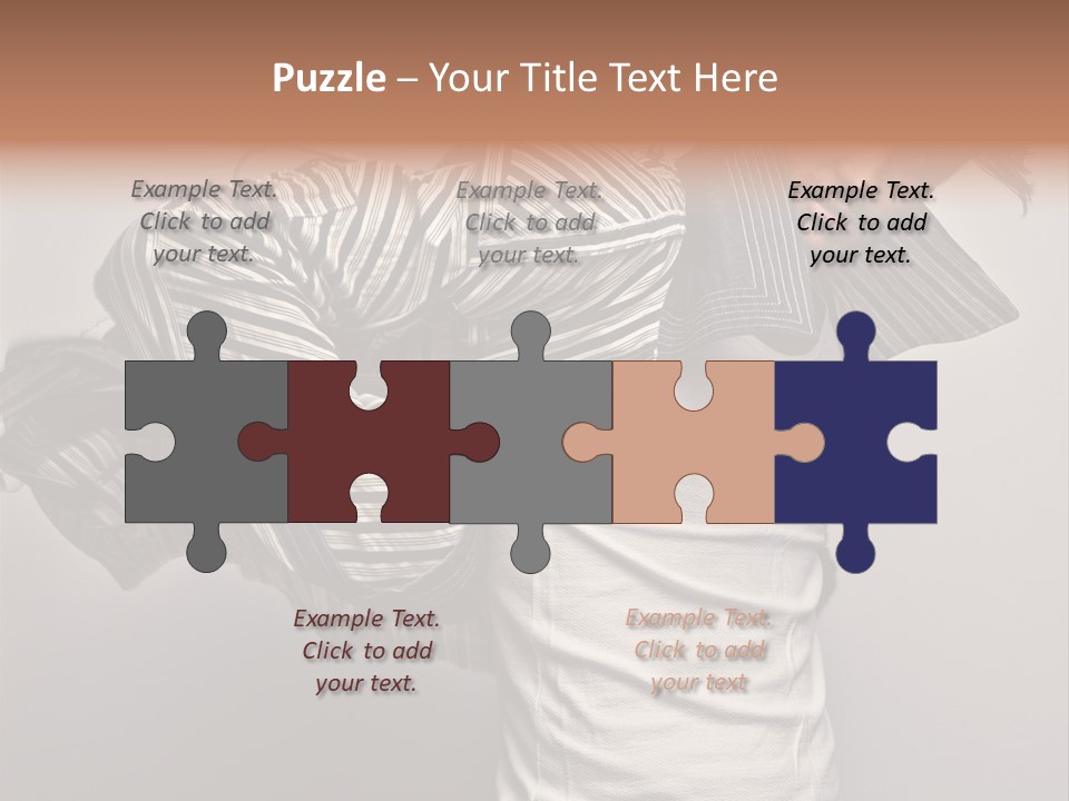 Macho Cute People PowerPoint Template