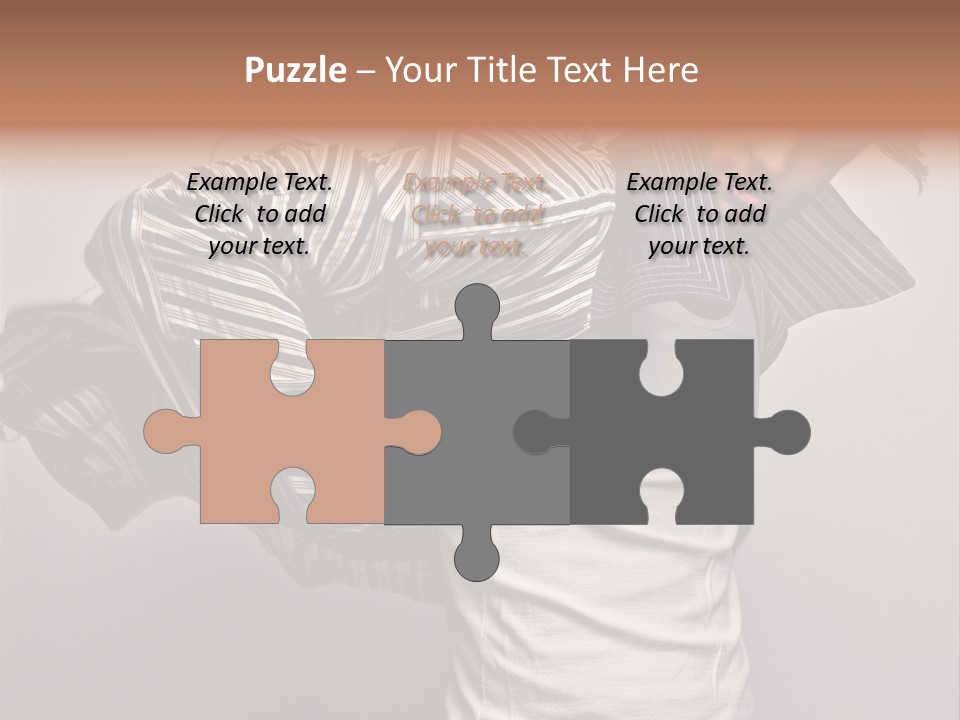 Macho Cute People PowerPoint Template