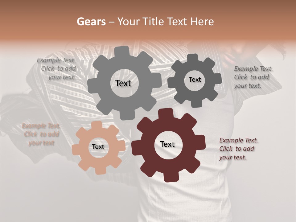 Macho Cute People PowerPoint Template