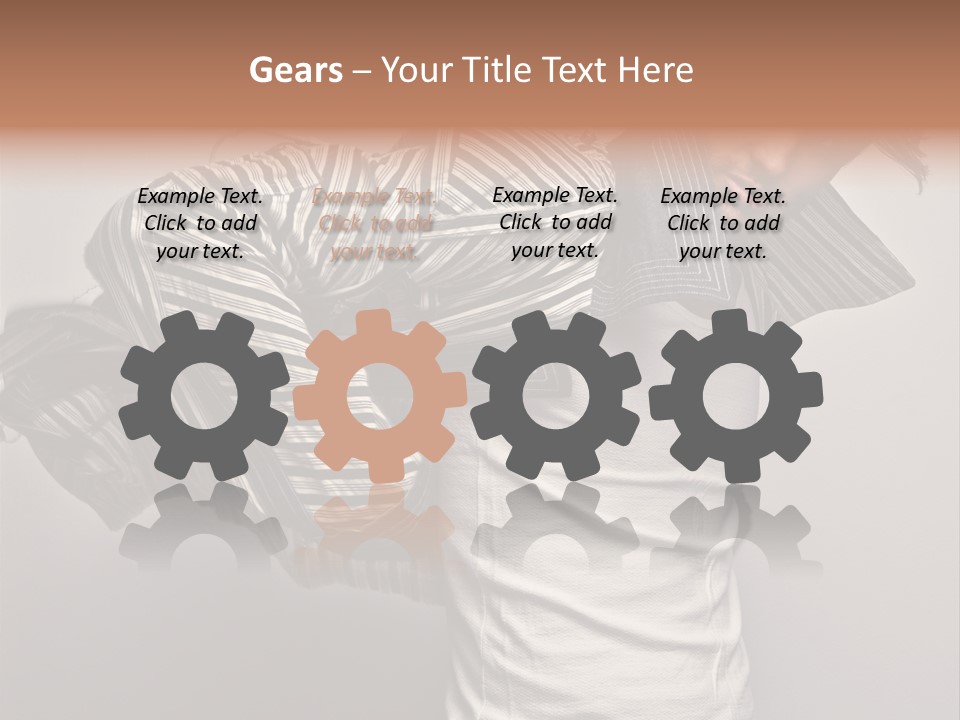 Macho Cute People PowerPoint Template