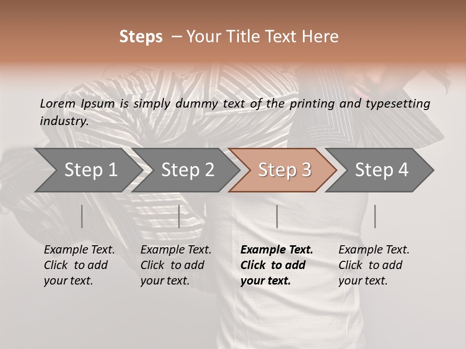 Macho Cute People PowerPoint Template