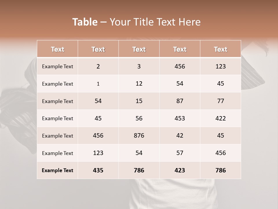 Macho Cute People PowerPoint Template