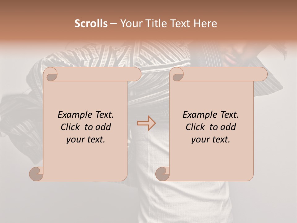 Macho Cute People PowerPoint Template
