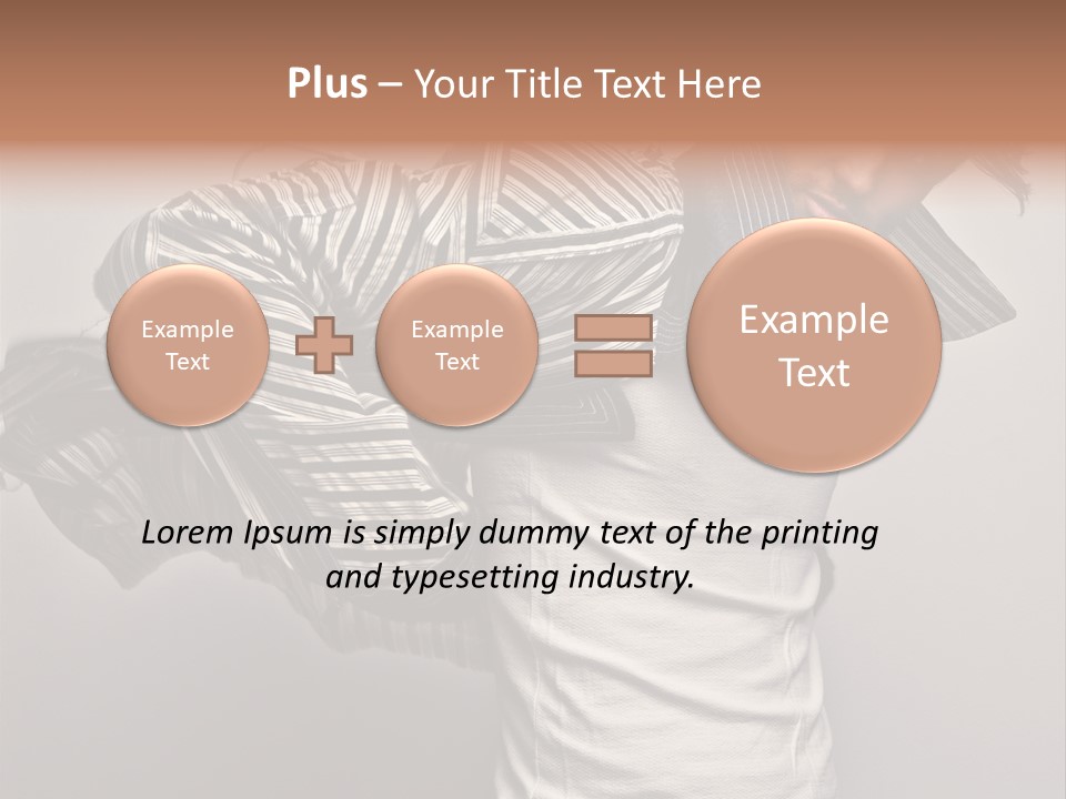 Macho Cute People PowerPoint Template
