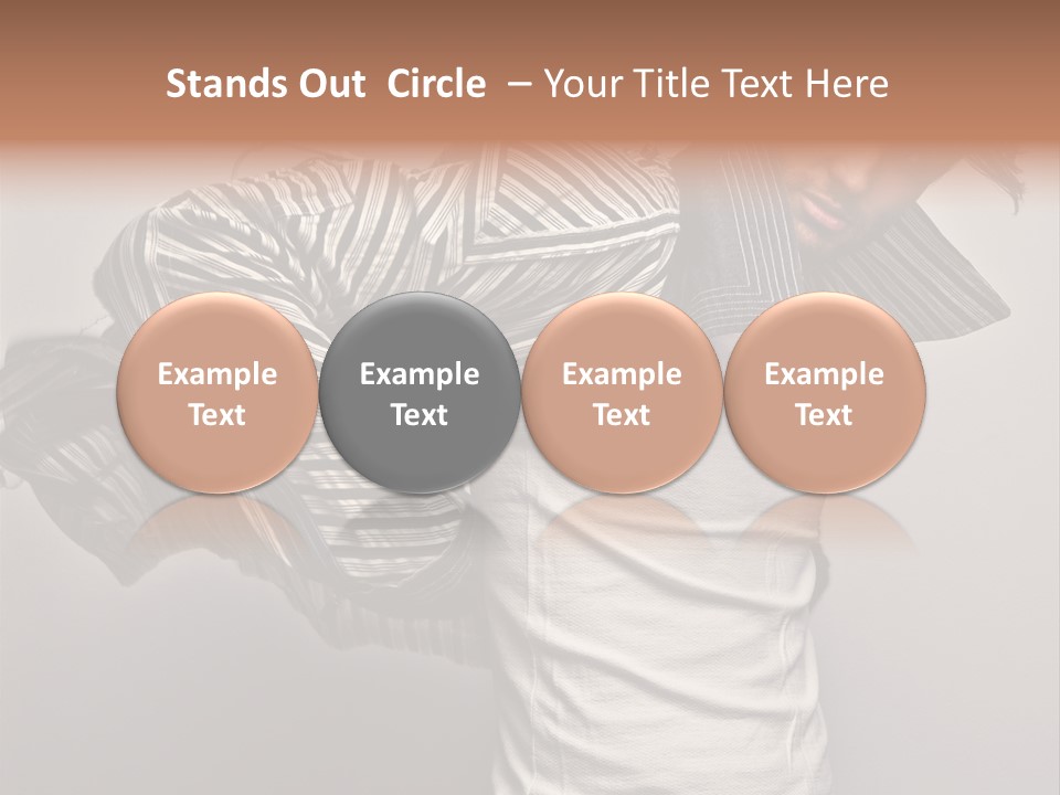 Macho Cute People PowerPoint Template