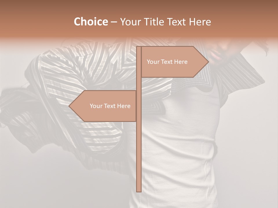 Macho Cute People PowerPoint Template