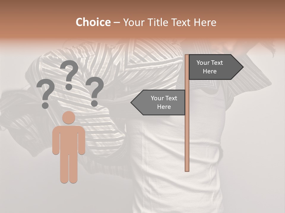 Macho Cute People PowerPoint Template