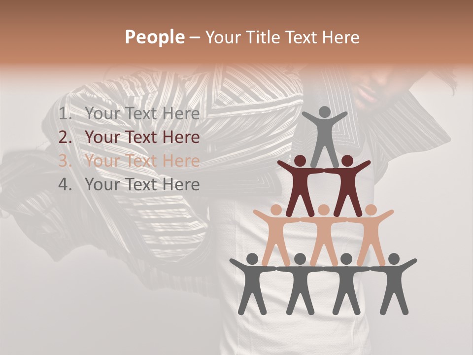 Macho Cute People PowerPoint Template