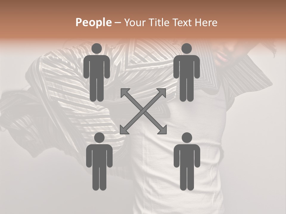 Macho Cute People PowerPoint Template