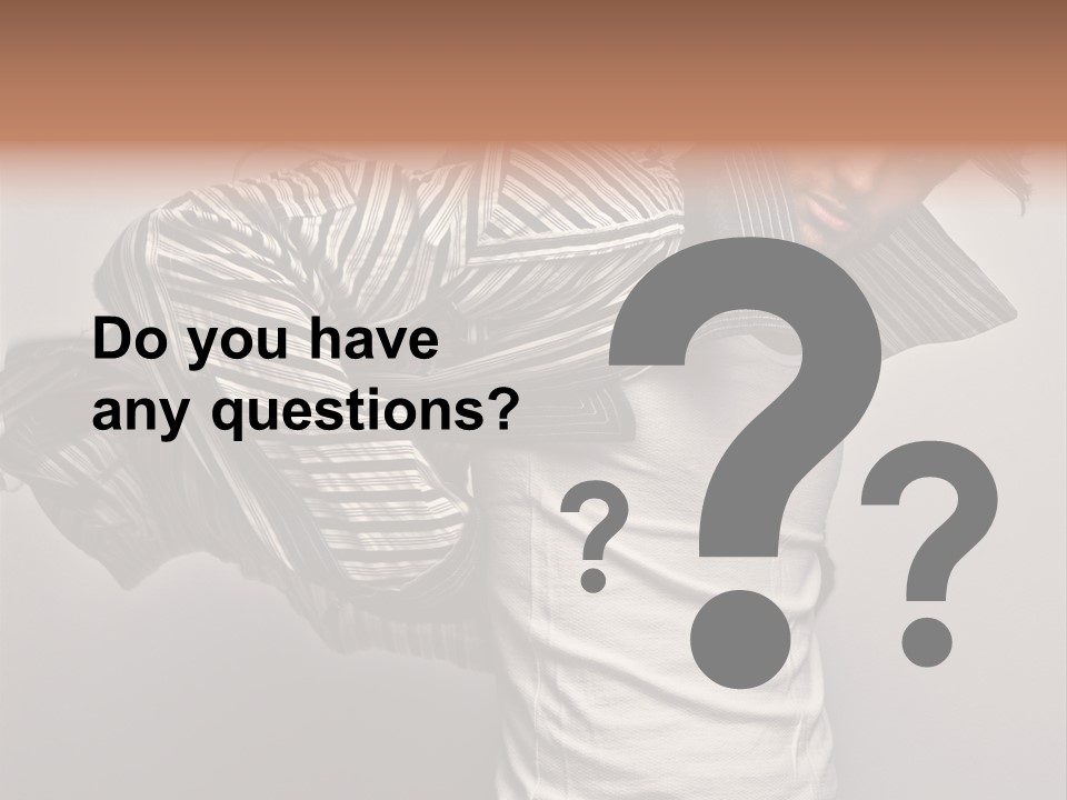 Macho Cute People PowerPoint Template