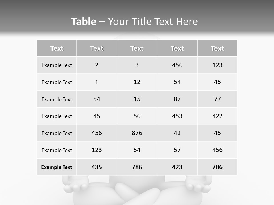 Zen Leg Asia PowerPoint Template