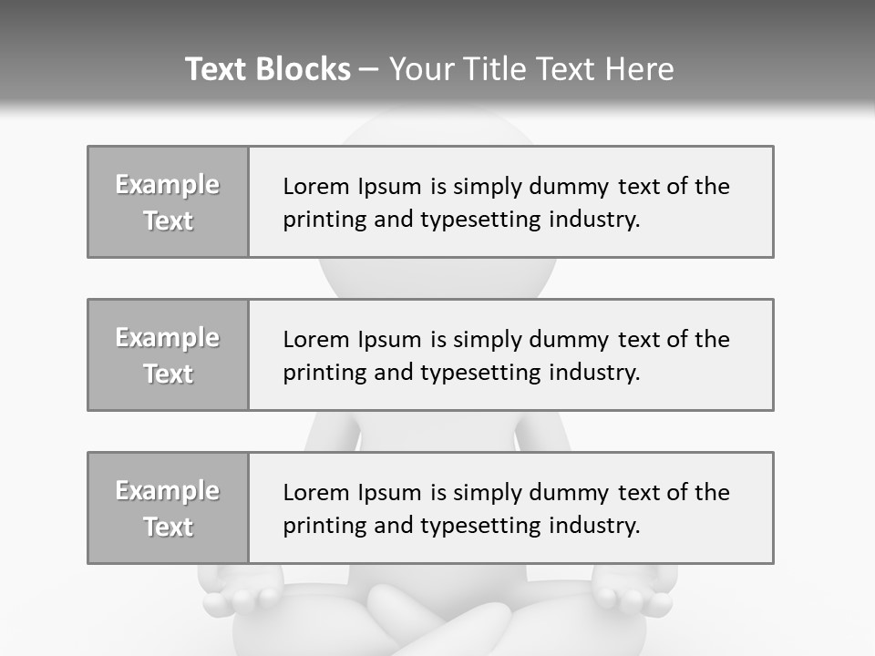Zen Leg Asia PowerPoint Template
