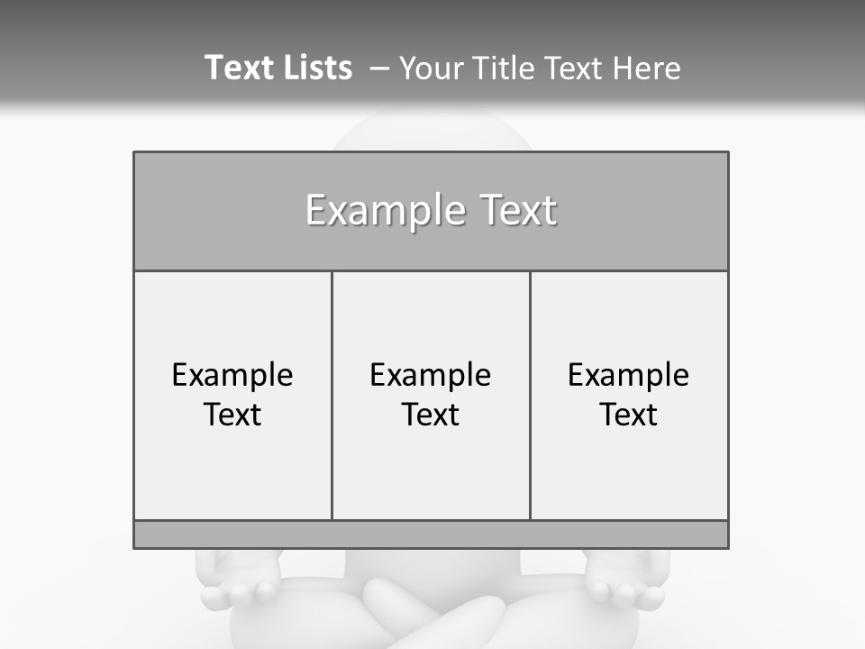 Zen Leg Asia PowerPoint Template