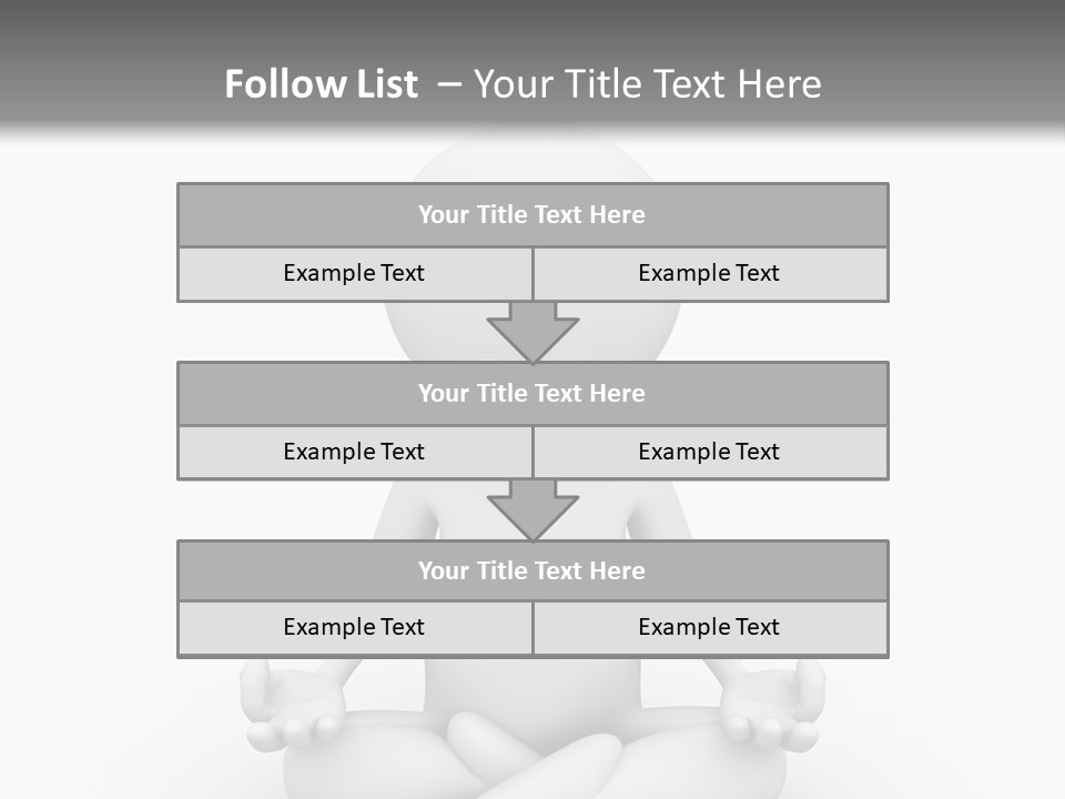 Zen Leg Asia PowerPoint Template