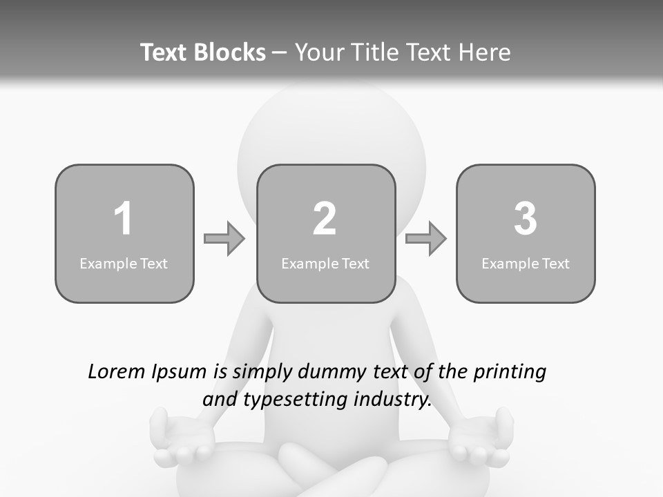 Zen Leg Asia PowerPoint Template