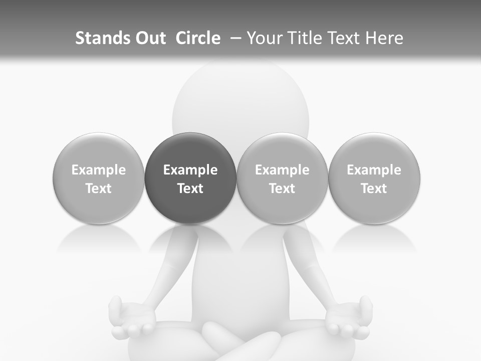 Zen Leg Asia PowerPoint Template