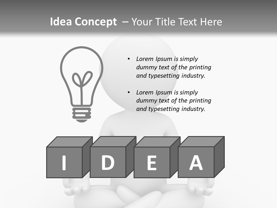 Zen Leg Asia PowerPoint Template