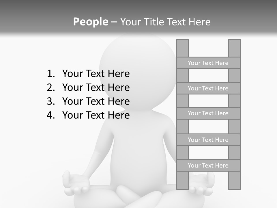 Zen Leg Asia PowerPoint Template