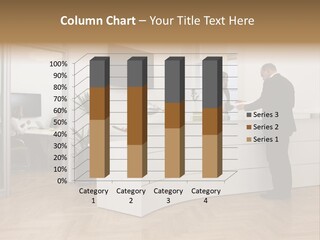 White Representative Negocios PowerPoint Template