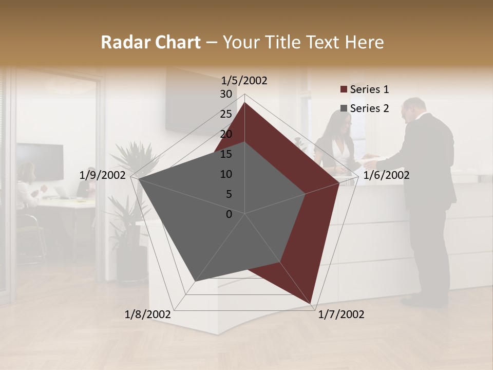 White Representative Negocios PowerPoint Template