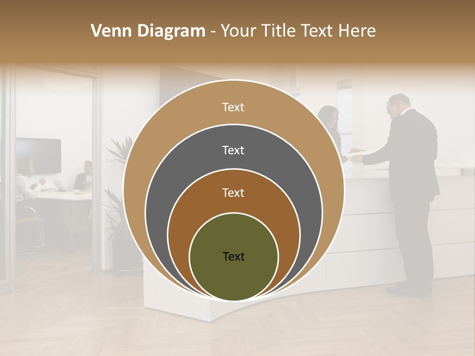 White Representative Negocios PowerPoint Template
