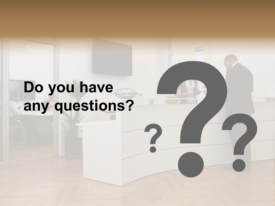 White Representative Negocios PowerPoint Template