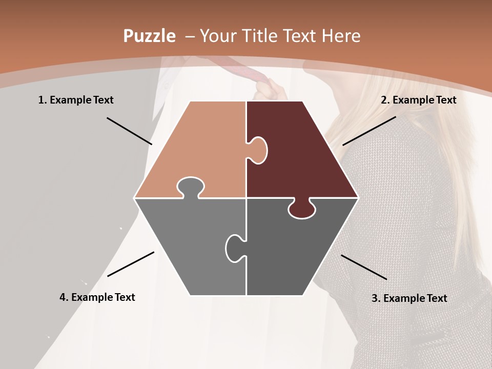 Chicane Courage Quarrel PowerPoint Template