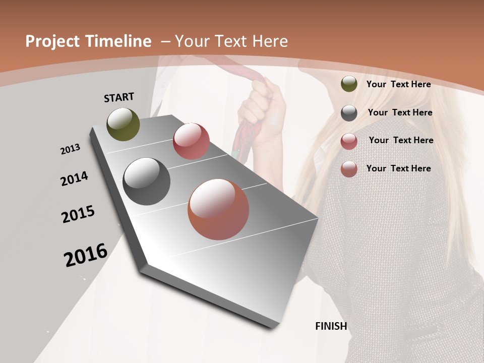 Chicane Courage Quarrel PowerPoint Template