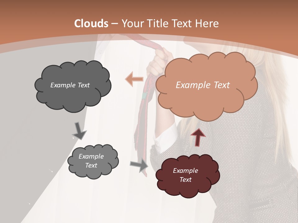 Chicane Courage Quarrel PowerPoint Template