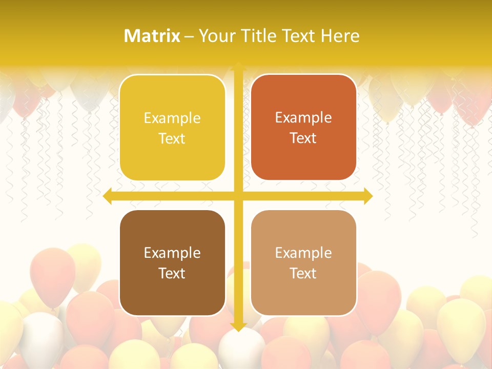 Happiness Design Holiday PowerPoint Template