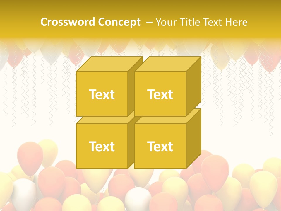 Happiness Design Holiday PowerPoint Template