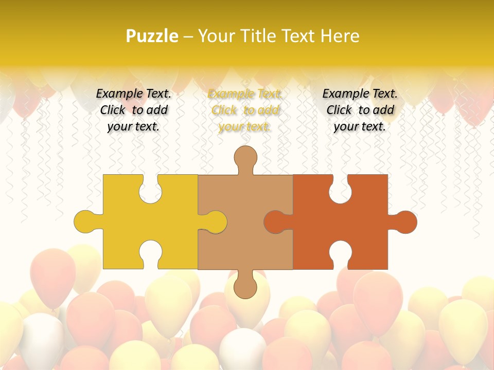 Happiness Design Holiday PowerPoint Template